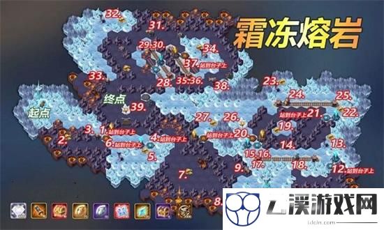 剑与远征霜冻熔岩路线攻略