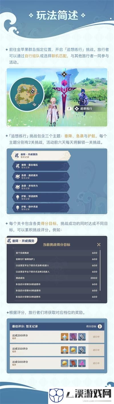 原神追想练行活动最全攻略