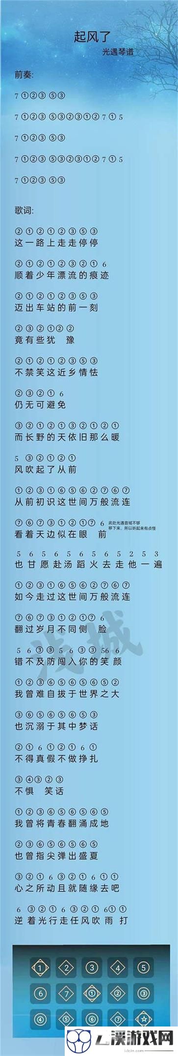 第五人格琴谱完整光遇2022一览