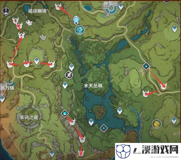 原神镀金旅团路线图一览