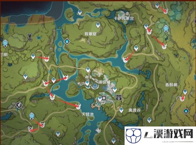 原神镀金旅团路线图一览