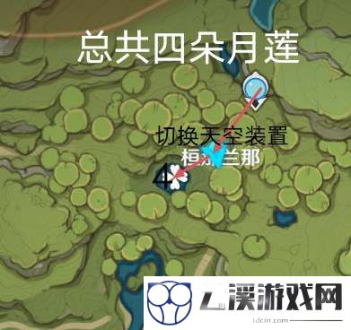 原神月莲采集分布路线图一览
